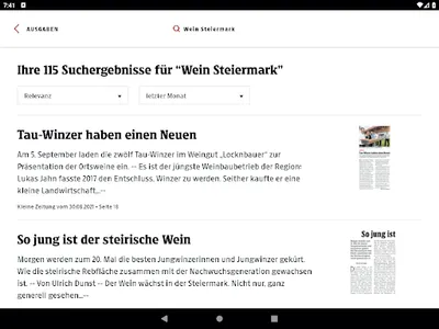 Kleine Zeitung E-Paper screenshot 21