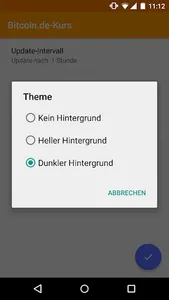 Bitcoin.de - Widget screenshot 3