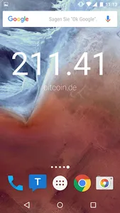 Bitcoin.de - Widget screenshot 4