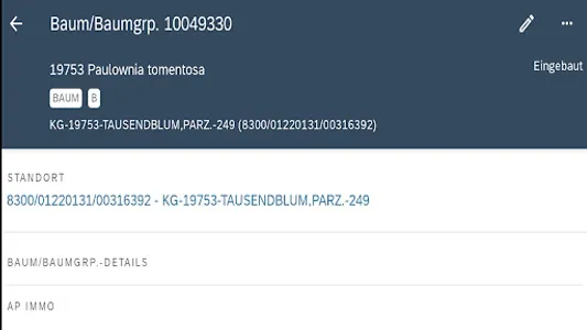 ÖBB Baumkataster screenshot 2