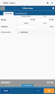 123Bon.at Registrierkassa screenshot 4