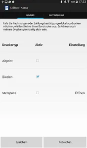 123Bon.at Registrierkassa screenshot 9