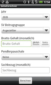 Gehaltsrechner screenshot 0