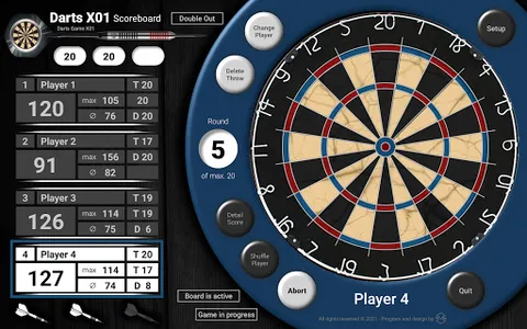 Darts 501 screenshot 0