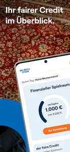 der faire Credit screenshot 0