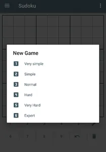 Sudoku screenshot 0