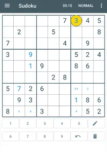 Sudoku screenshot 1