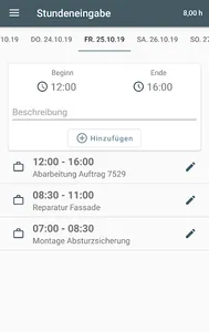 Zeiterfassung & Fahrtenbuch screenshot 2
