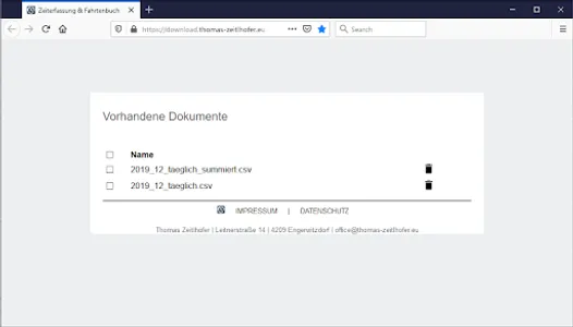 Zeiterfassung & Fahrtenbuch screenshot 7