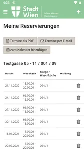 Wiener Wohnen Waschküche screenshot 0