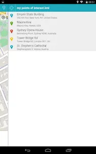 MAPinr - KML/KMZ/OFFLINE screenshot 12