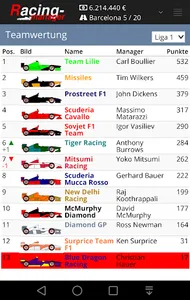 Racing Manager screenshot 5