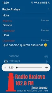Radio Atalaya, San Luís del Pa screenshot 0