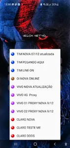 VELOX NET GOLD screenshot 2