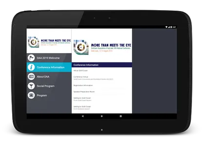 DAA Conference 2019 screenshot 3