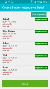 Course Attendance Mgmt screenshot 3