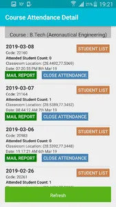 Course Attendance Mgmt screenshot 4