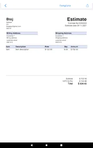 Job Estimate Maker, Invoice+ screenshot 15