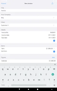 Job Estimate Maker, Invoice+ screenshot 16