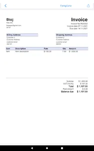 Job Estimate Maker, Invoice+ screenshot 19