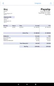 Payslip Maker screenshot 11