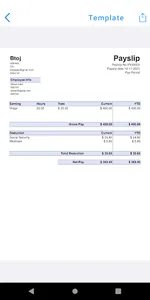 Payslip Maker screenshot 3