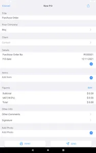 Purchase Order Pro, PO maker screenshot 12