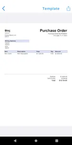 Purchase Order Pro, PO maker screenshot 4