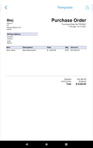 Purchase Order Pro, PO maker screenshot 9