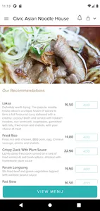 Civic Asian Noodle House screenshot 1
