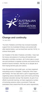 Aust Alumni Thailand - CONNECT screenshot 2