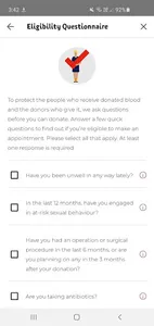 Donate Blood screenshot 2