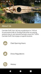 Camden Golf Club screenshot 4