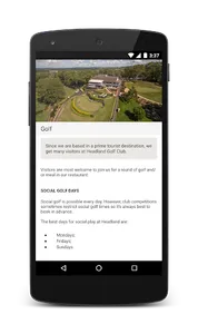 Headland Golf Club screenshot 2