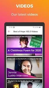 Hope 103.2  -  Christian Radio screenshot 1