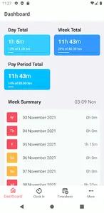 Interax Timesheets screenshot 1