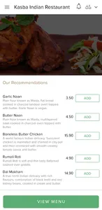 Kasba Indian Restaurant screenshot 1