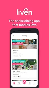 Liven - Eat, Pay & Earn Food screenshot 0