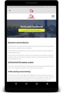 OzFoodHunter – Partner APP screenshot 6