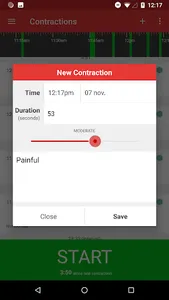 Contractions Timer for Labor screenshot 16