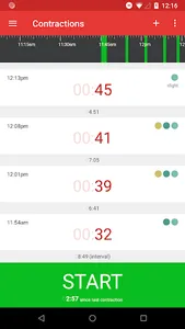 Contractions Timer for Labor screenshot 7
