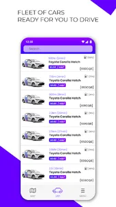 RIIDE Cars: A to B Car Sharing screenshot 5