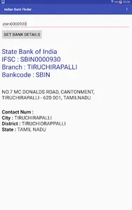 Indian Bank Finder screenshot 6