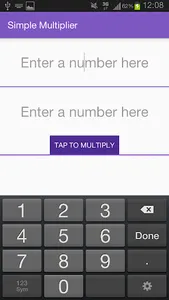 Simple Multiplier screenshot 1