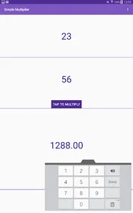 Simple Multiplier screenshot 4