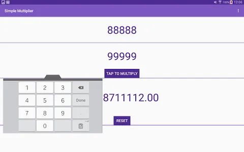 Simple Multiplier screenshot 5