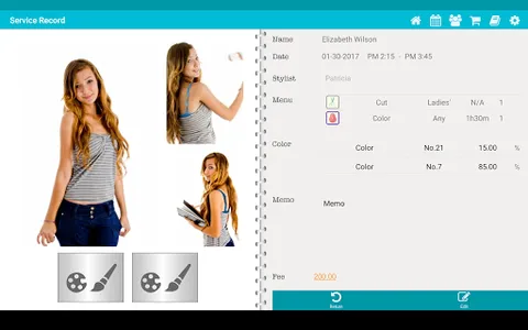TapStyle for hair salon screenshot 18