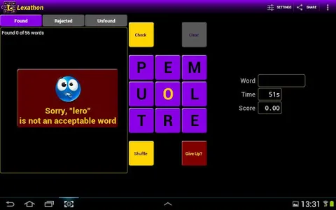 Lexathon® word jumble screenshot 13