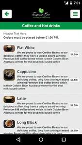 Espresso Bar Bundall screenshot 3