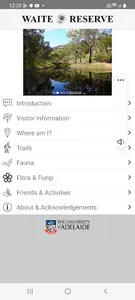 Waite Conservation Reserve screenshot 0
